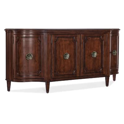 Hooker Furniture 6750-75900 Charleston 78" Wide Cherry and Maple