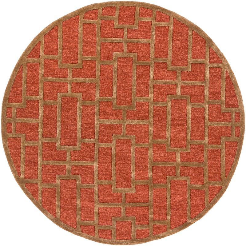 Hand-Tufted Thaxted Wool Area Rug