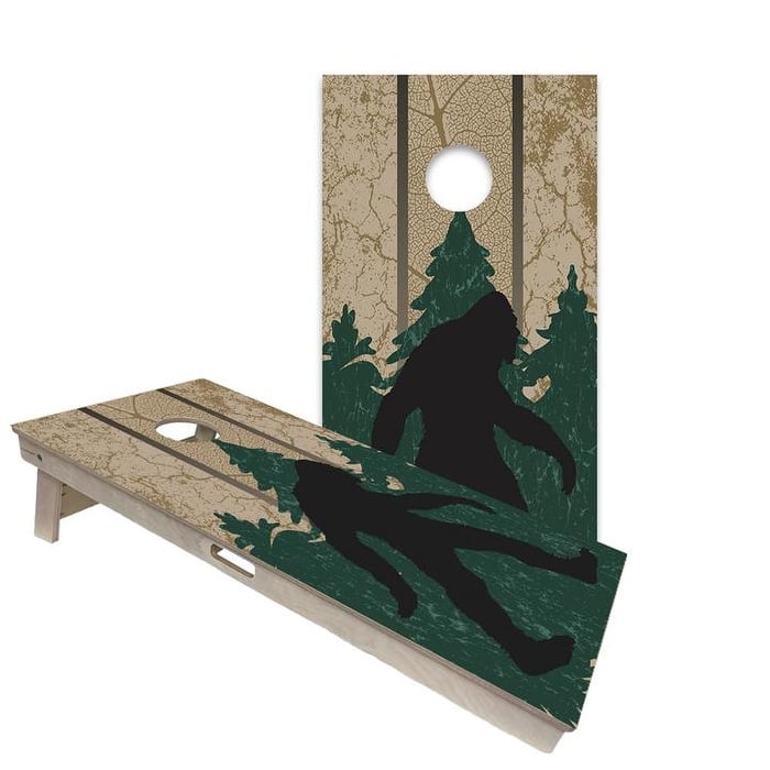 Wilderness Sasquatch Regulation 2x4 Cornhole Board Set