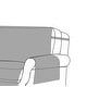 preview thumbnail 4 of 4, Barefoot Bungalow Cruz Reversible Sofa Protector