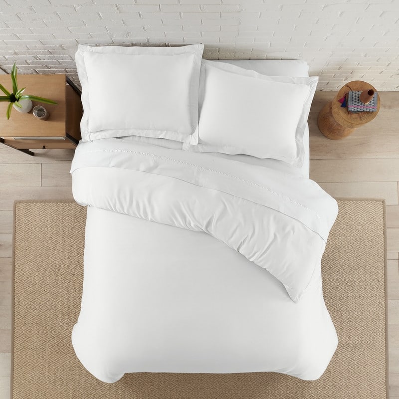 Serta Zen Rest Rayon from Bamboo 3pc Duvet Set