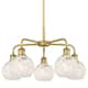 Option Brushed Brass / White Mouchette