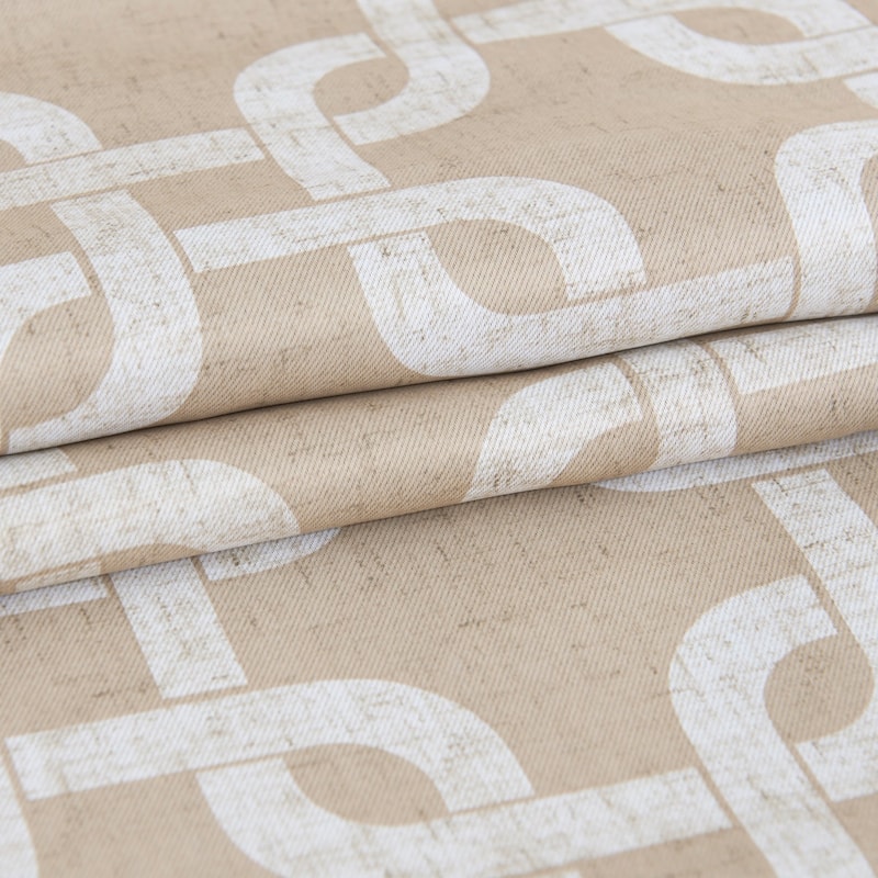 Dainty Home Interlock Blackout Thermal Insulated Grommet Single Panel Extra Wide Curtains - 54" x 84"