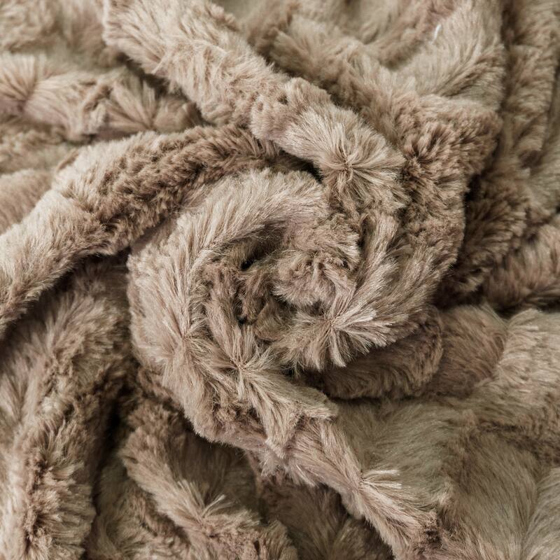 Saga Double Sided FauxFur Throw