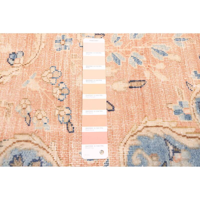 ECARPETGALLERY Hand-knotted Antalya Vintage Copper Wool Rug - 6'8 x 9'6