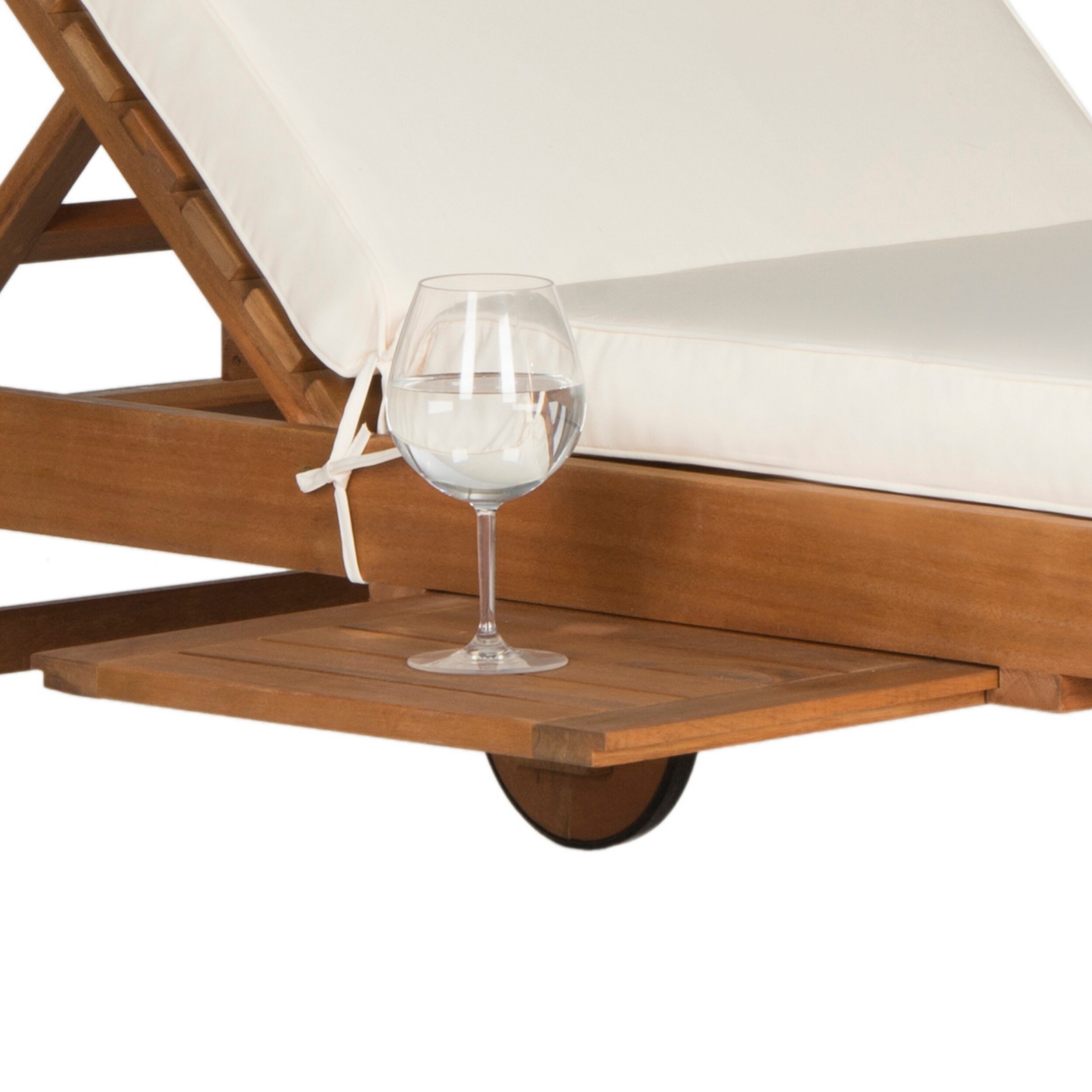 Safavieh Outdoor Living Newport Brown Cart Wheel Adjustable Chaise 27 6 X 78 7 X 14 2 On Sale Overstock 10300168