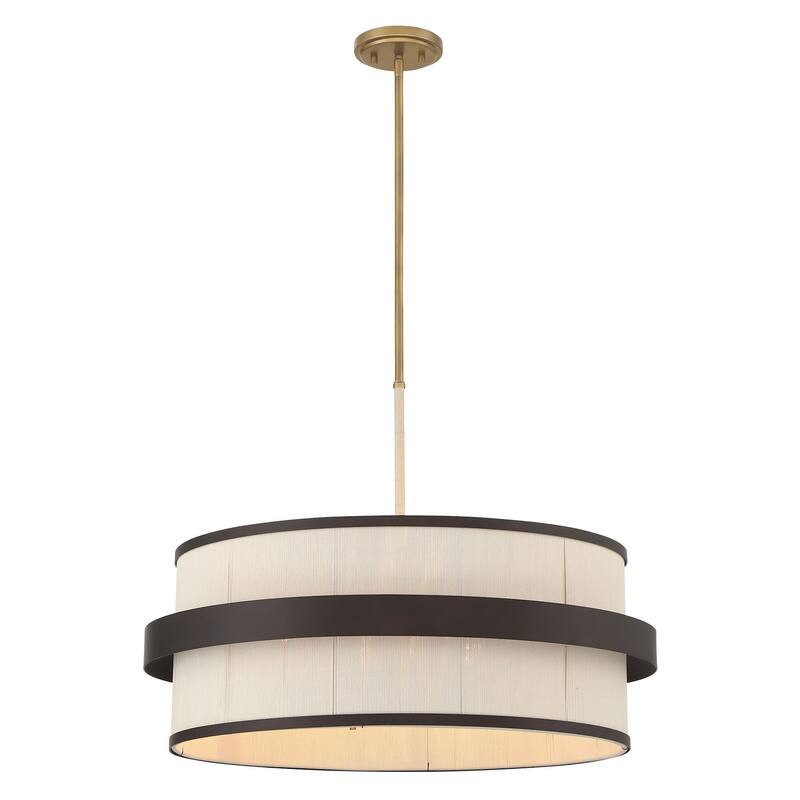 Minka Lavery 3686 Harbor Wrap 6 Light 28" Wide Multi Light Pendant