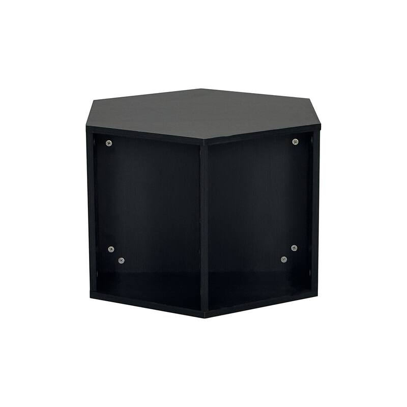 47.24'' Hexagonal Coffee Table Side Table Nightstand,2PCS