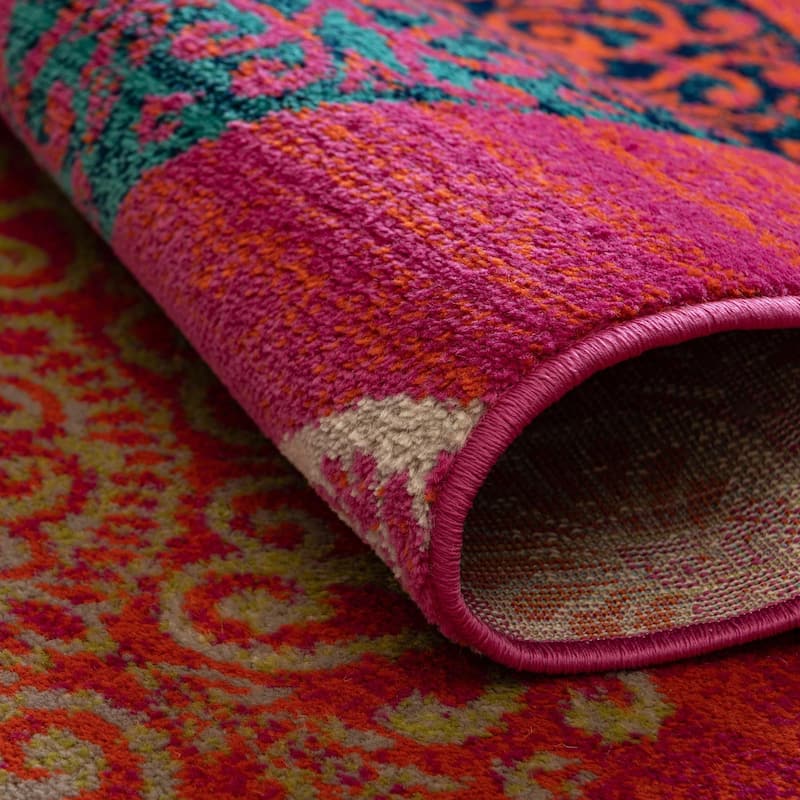Contemporary Chorisia Collection Area Rug