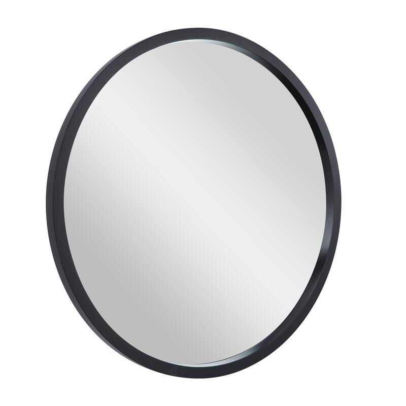 Black, White or Gold Wooden Room Wall Mirror with Thin Frame