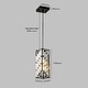 preview thumbnail 7 of 22, 3-Piece Modern Adjustable Pendant Light with Crystal Prism Design