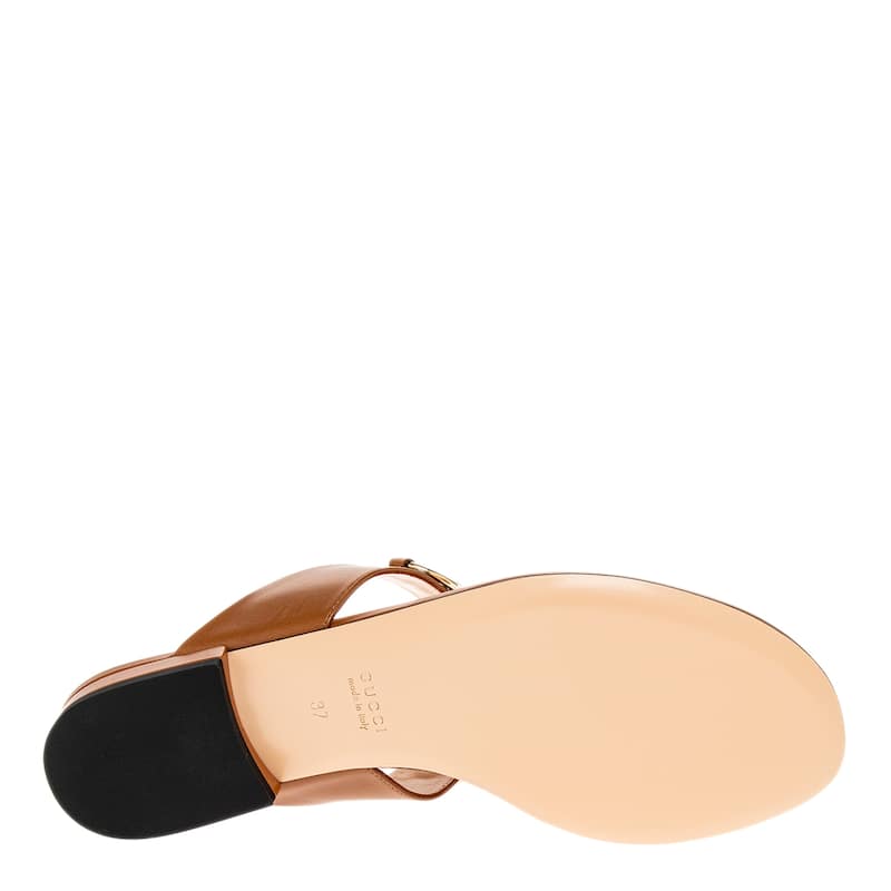 Gucci Horsebit Thong Sandals