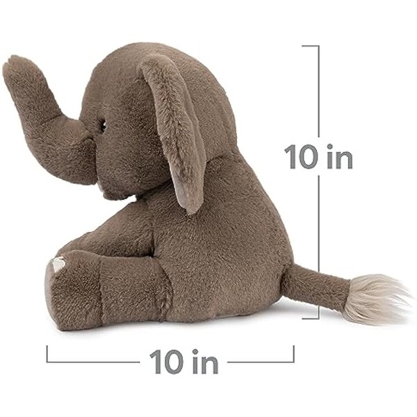 GUND Tuckerson Elefante Di Peluche Con Arachide – 33 Cm – Morbido, Età 1+