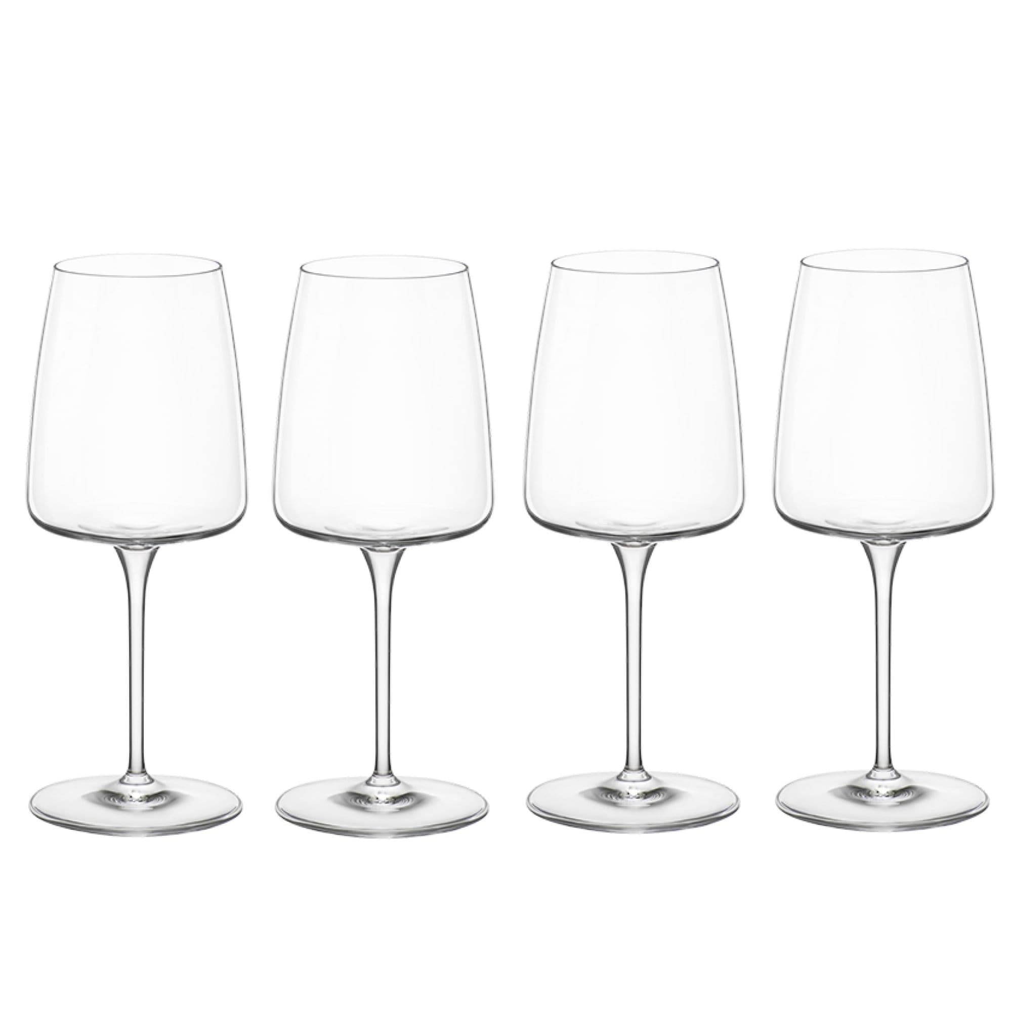 Bormioli Rocco Set of 4 Planeo White Wine Glasses - 12.75 oz.