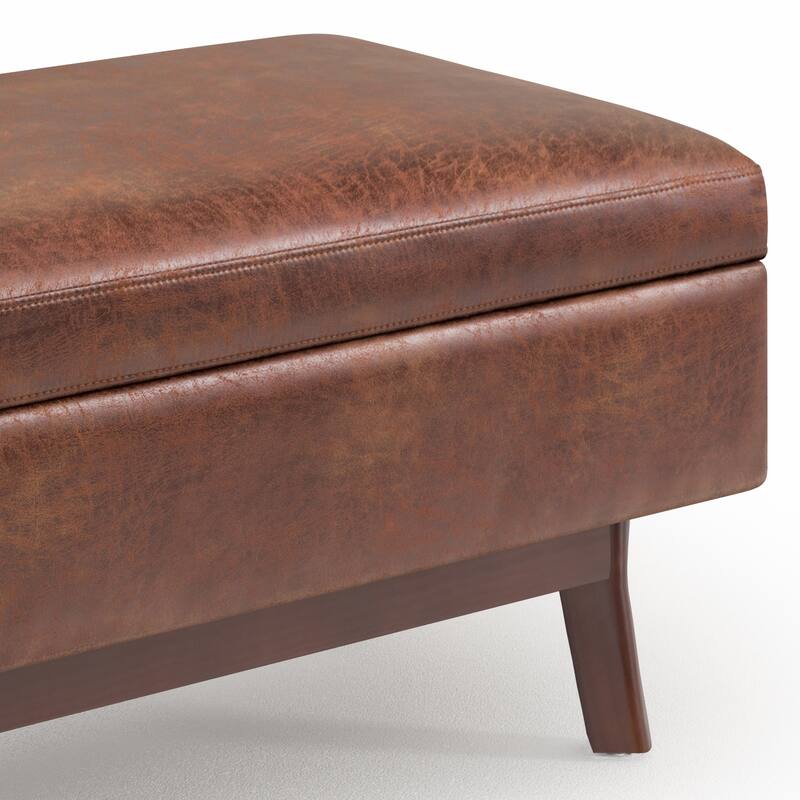 Small Rectangular Storage Ottoman