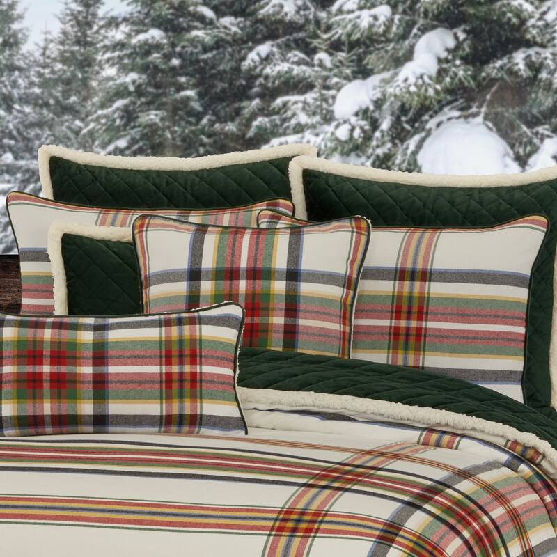 Christopher Plaid Duvet Cover Set - Full - Queen