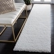 preview thumbnail 165 of 170, SAFAVIEH California Shag Izat 2-inch Thick Area Rug 2'3" x 9' Runner - White