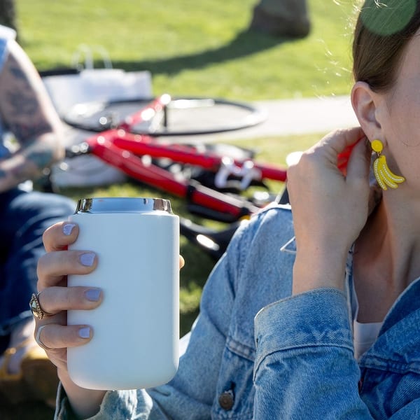16 oz Carter Wide Travel Mug - Wide Mouth Vacuum-Insulated Stainless Steel  Coffee Mug, Tea and Coffee Tumbler, Travel Coffee Mug - Bed Bath & Beyond -  39701325