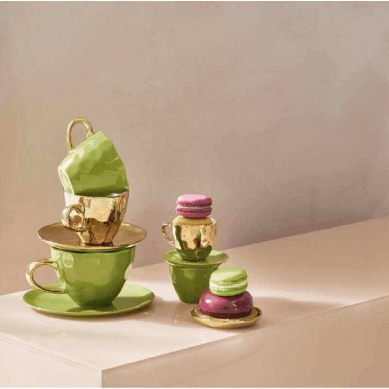 Good Morning Cup Cappuccino/Tea Evergreen Spring