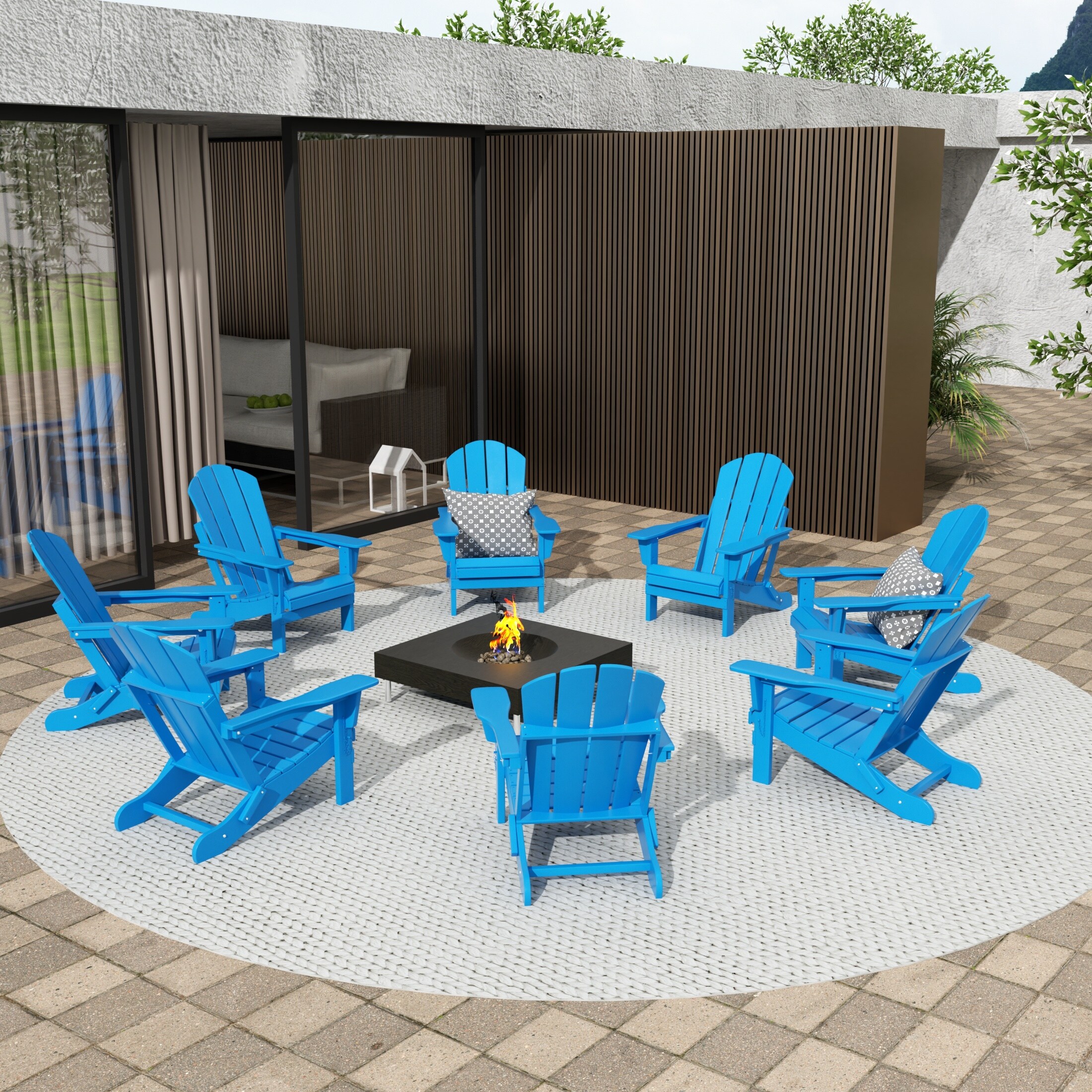 Laguna folding best sale adirondack chair
