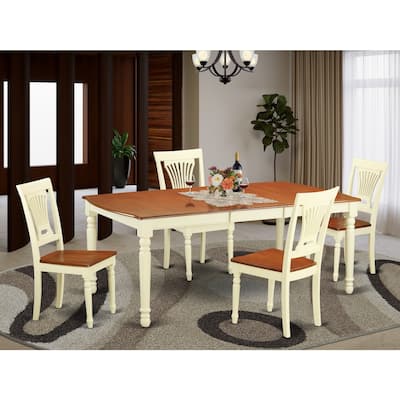 Mid-Century Table Set - Kitchen Dining Room Table with 8 Chairs - Home Furniture