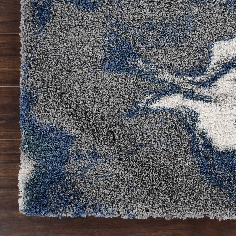 Noori Rug Lux Blake Abstract Modern 2-inch Thick Shag Rug