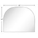 preview thumbnail 33 of 31, TEHOME Dezerae Large Arch Mirror for Mantel, 40'' W x 32'' H