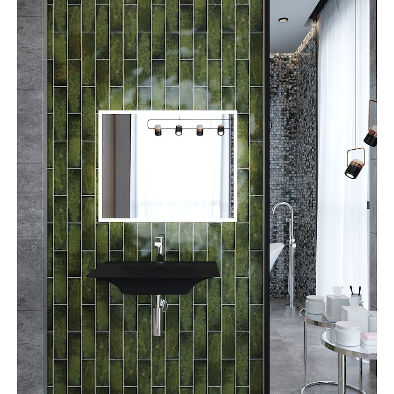 Carmella 24" Rectangular Solid Surface Wall Mount Bathroom Sink