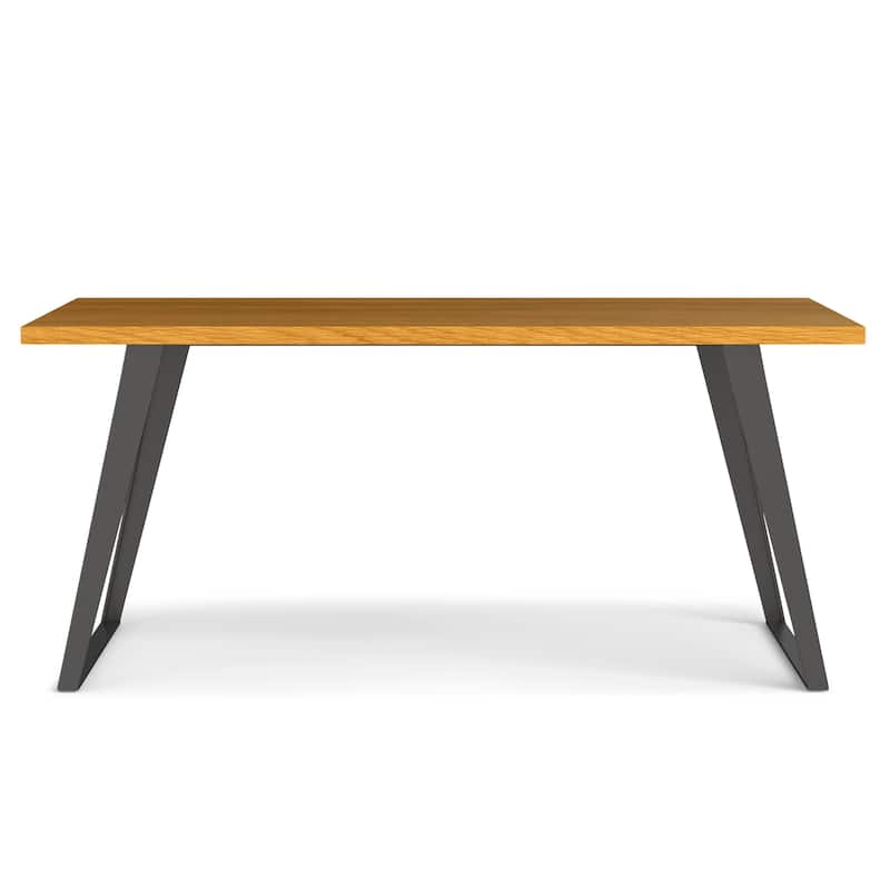 WyndenHall Mitchell 66 inch x 40 inch Rectangle Modern Industrial Dining Table - 66 inches wide
