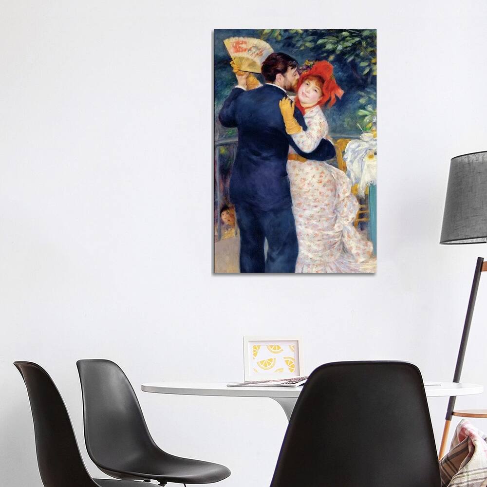 iCanvas "A Dance in the Country, 1883 " by Pierre-Auguste Renoir Canvas Print