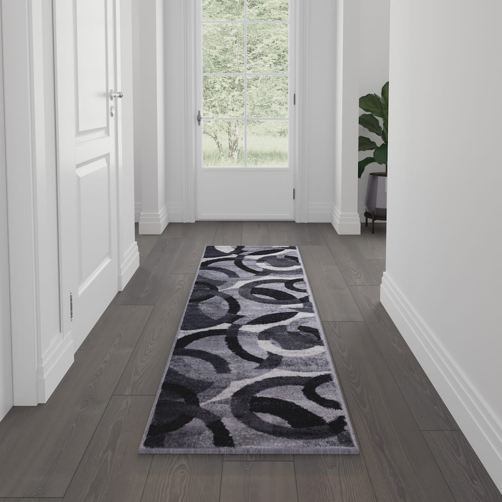 Modern Geometric Design Area Rug