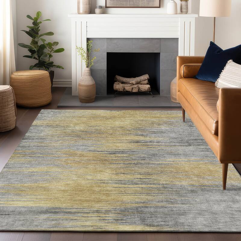 Premium Washable Super Soft Modern Ombre Mayfield Rug