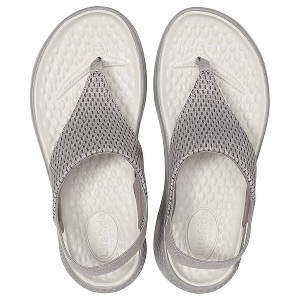 crocs women's literide mesh flip