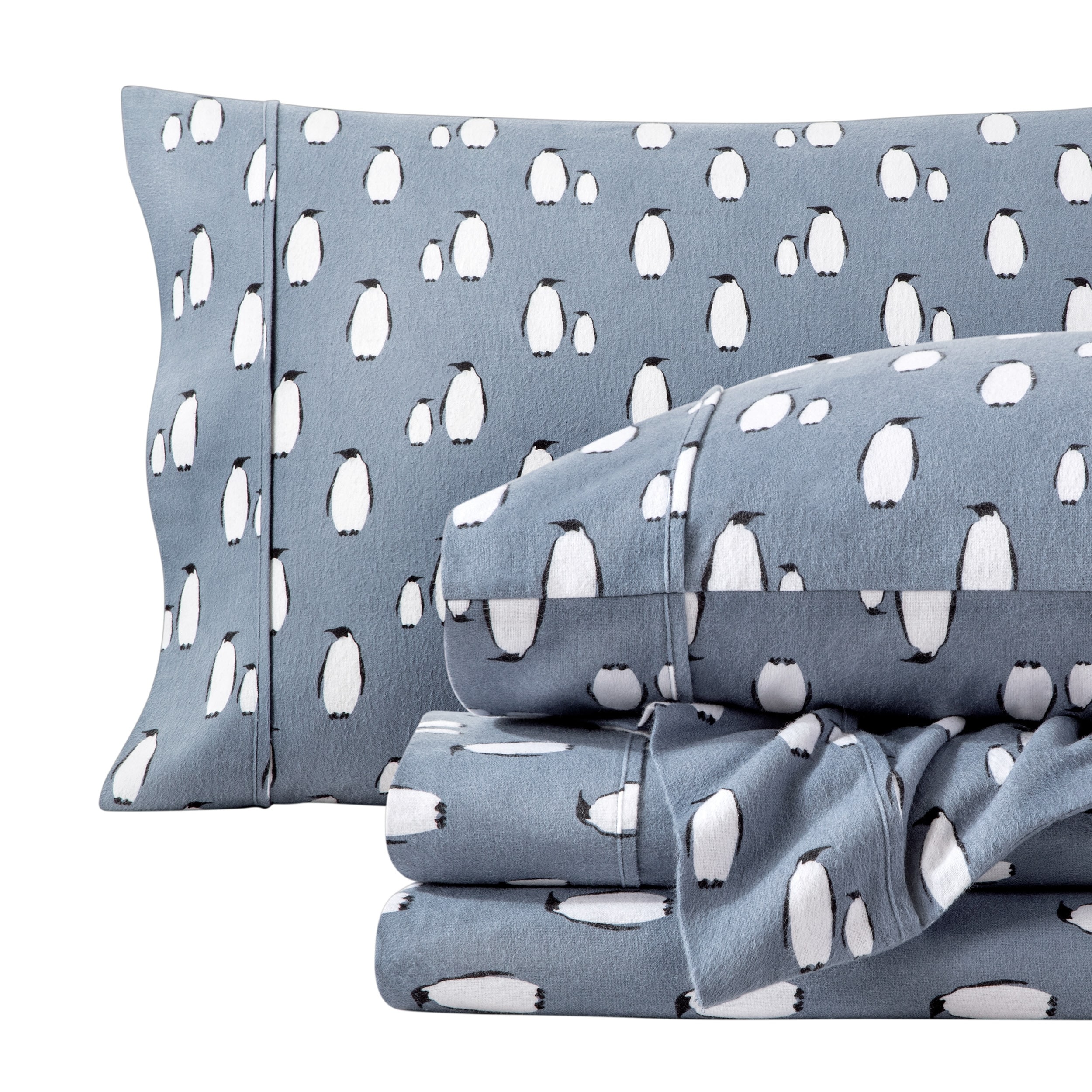 Bare Home Cotton Flannel Sheet Set - Velvety Soft Heavyweight