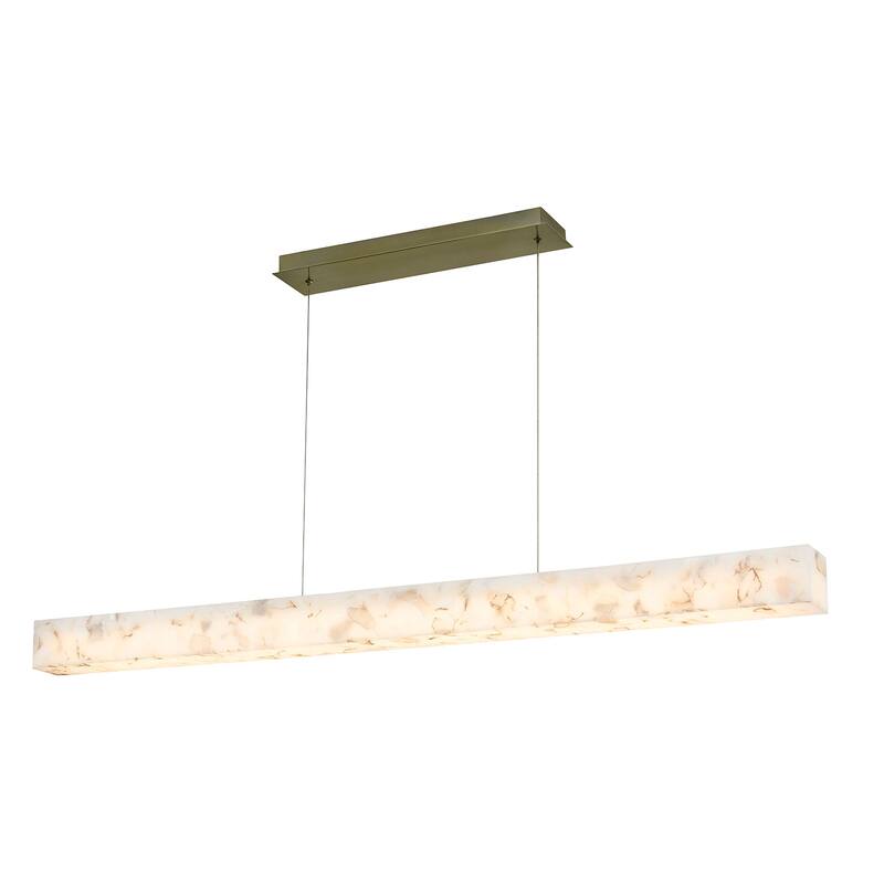 Justice Design EVOVL LumenAria - Medley LED Linear Pendant Light - 60" W