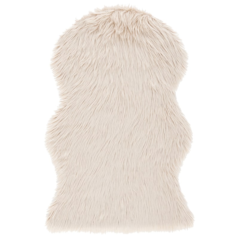 SAFAVIEH, Faux Sheep Idith Shona 2.4-inch Thick Rug