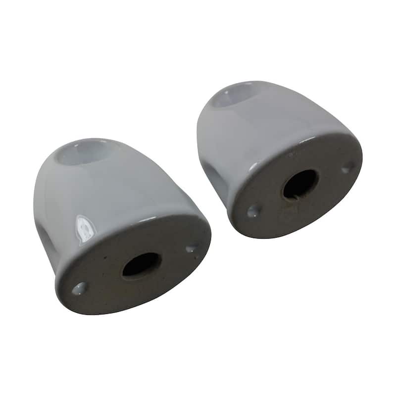 White Porcelain Towel Bar Holders Ceramic Bath Accessories