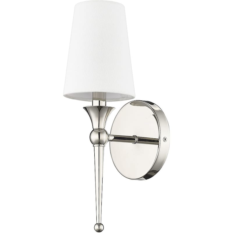 Millennium Lighting 17101 14" Tall Wall Sconce with Linen Shade - ADA