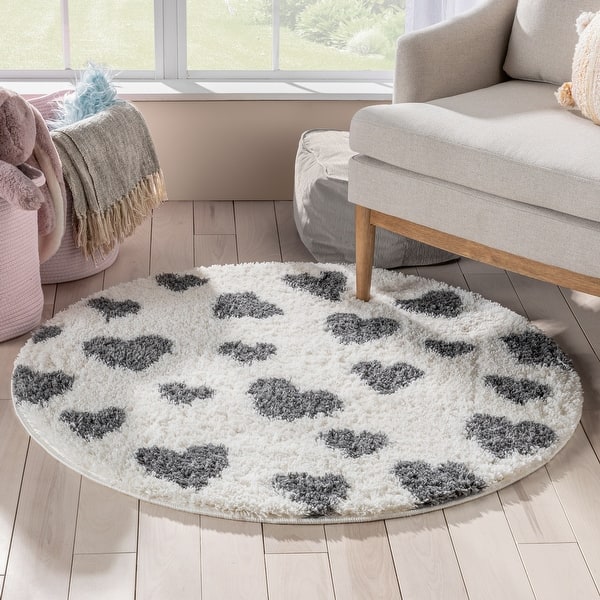 【冬バーゲン★】 Shag Heart Kids Hearts Haven Woven Well Area Sale On - Rug その他