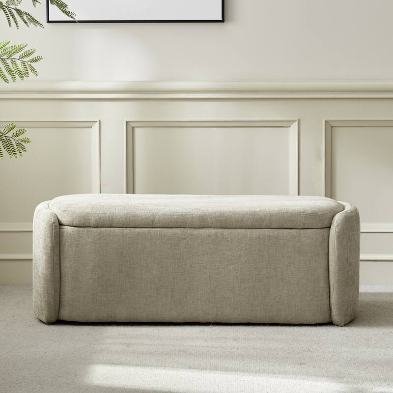Bedroom Bench Storage Bench with Arms Ottoman entryway bench with storage End of Bed Bench, Entryway Bench