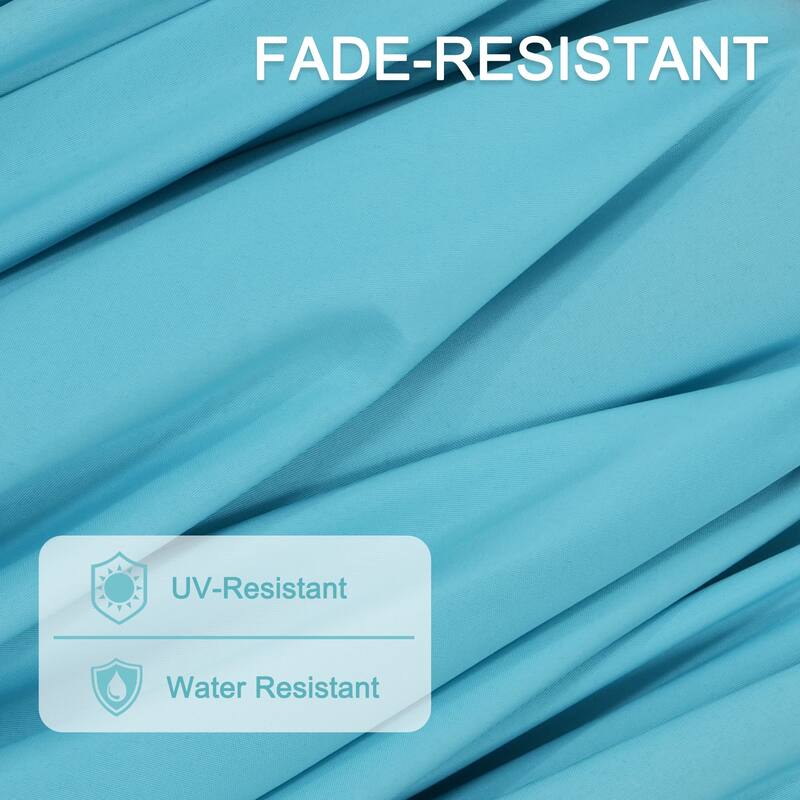 Autlaycil 13 ft Patio Umbrella with Crank For Outdoor Umbrella Base Included