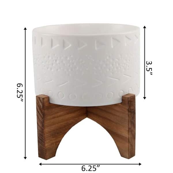 Mid-Century Modern Planter 5