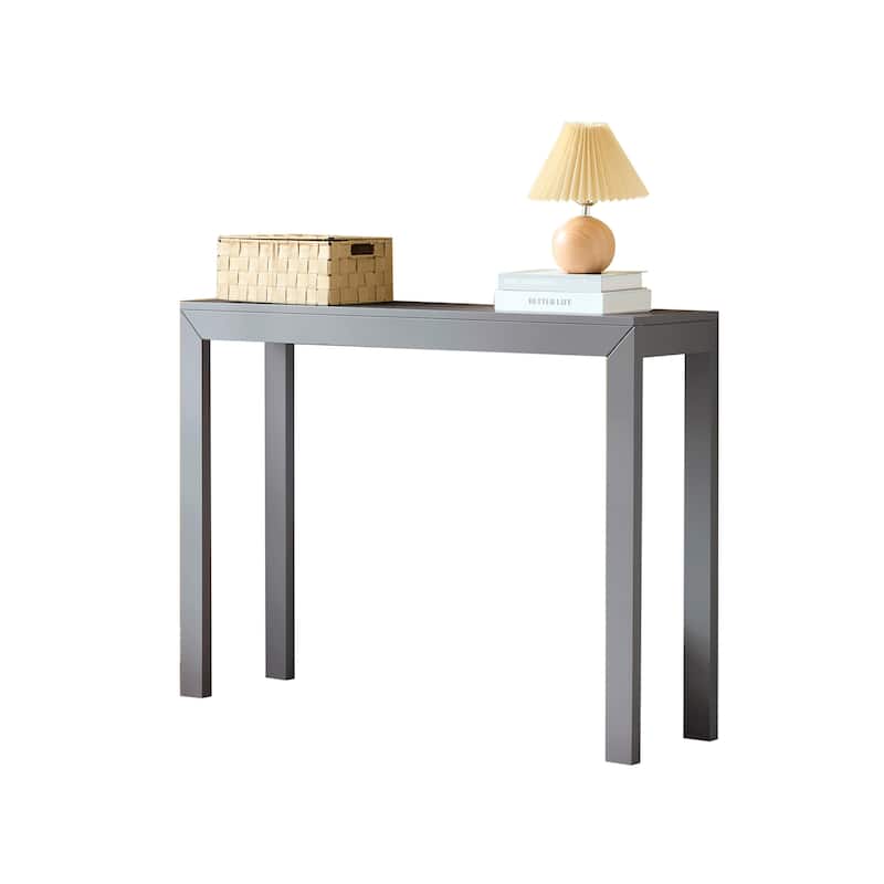 Russell Collection Modern Wood Rectangle Console Table
