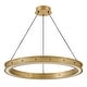 preview thumbnail 1 of 8, Fredrick Ramond FR41475 Althea 26" Wide LED Ring Chandelier Lacquered Brass