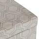preview thumbnail 20 of 25, Adeco Storage Ottoman Bench Fabric Patterned Rectangular Toy Chests
