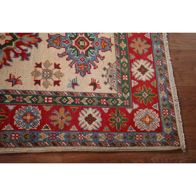 Kazak Oriental Foyer Rug Handmade Traditional Wool Carpet - 2'9" x 4'3"