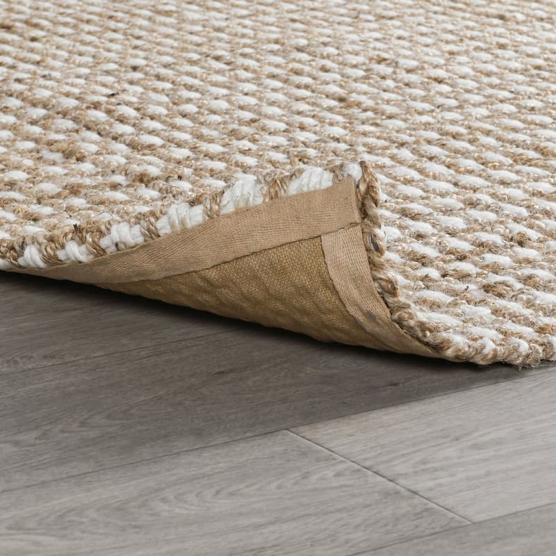 Evora Natural Jute Blend Area Rug by Kosas Home