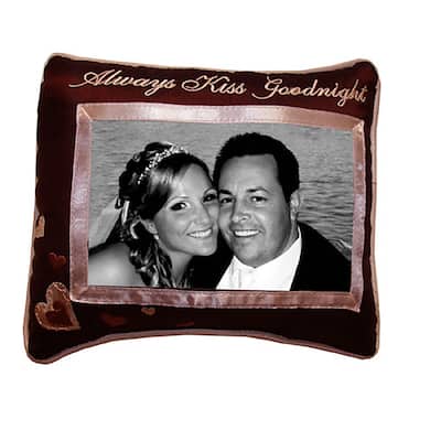 8" x 10" Always Kiss Me Goodnight Picture Pillow