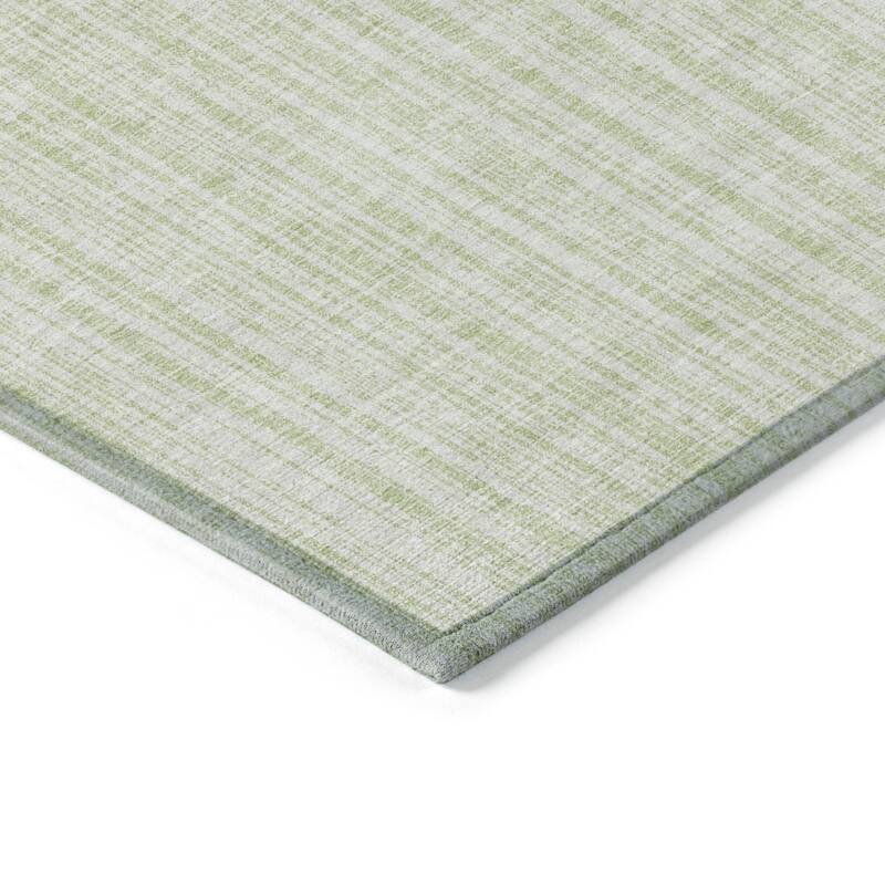 HomeRoots Striped Transitional Rectangle Outdoor Rug