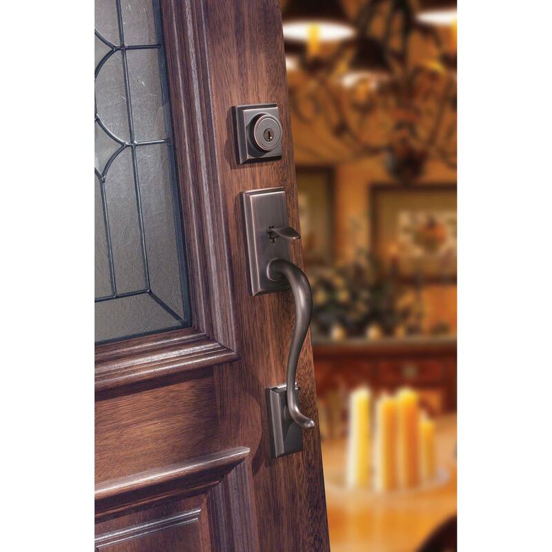 Kwikset Signature Series Hawthorne Dummy Handleset - Exterior Trim